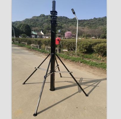 6m 20ft Crank Up Telescoping Mast Aluminum Mast Winch Up Antenna Mast